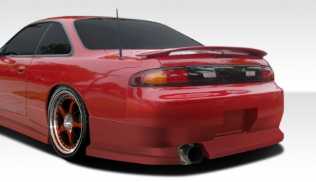 Duraflex 1995-1998 Nissan 240SX S14 WX-9 Rear Bumper Cover – 1 Piece