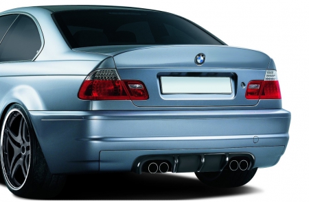 Duraflex 2001-2006 BMW M3 E46 2DR AF-2 Rear Diffuser ( GFK ) – 1 Piece