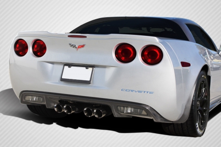 Duraflex 2005-2013 Chevrolet Corvette C6 Carbon Creations ZR Edition Rear Diffuser – 1 Piece