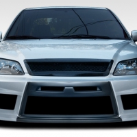 Duraflex 2002-2003 Mitsubishi Lancer Evo X Look Front Bumper Cover – 1 Piece