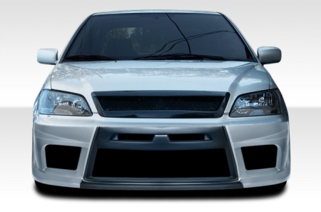 Duraflex 2002-2003 Mitsubishi Lancer Evo X Look Front Bumper Cover – 1 Piece