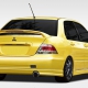 Duraflex 2004-2007 Mitsubishi Lancer Evo X Look Rear Bumper Cover – 1 Piece (S)