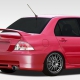 Duraflex 2004-2007 Mitsubishi Lancer Evo X Look Rear Bumper Cover – 1 Piece (S)