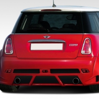 Duraflex 2002-2006 Mini Cooper / Cooper S R50 R53 Type Z Wide Body Rear Bumper Cover – 1 Piece