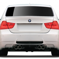 Duraflex 2008-2013 BMW M3 E90 4DR Carbon AF-1 Rear Diffuser ( CFP ) – 1 Piece