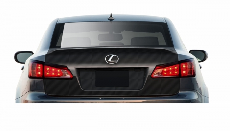 Duraflex 2006-2013 Lexus IS Series IS250 IS350 IS-F Carbon AF-1 Trunk Lid ( CFP ) – 1 Piece