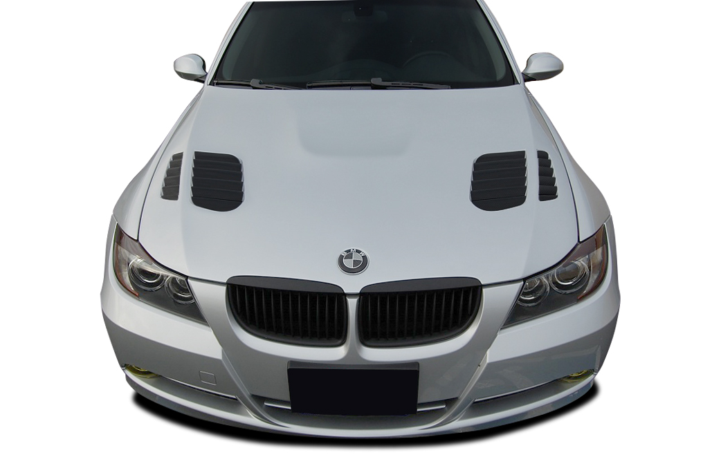 Duraflex 2006-2008 BMW 3 Series E90 4DR Carbon AF-1 Hood ( CFP ) – 1 Piece