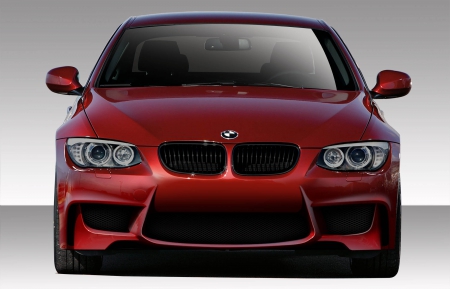 Duraflex 2011-2013 BMW 3 Series E92 2dr E93 Convertible 1M Look Front Bumper Cover – 1 Piece