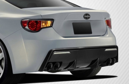 Duraflex 2013-2020 Scion FR-S Toyota 86 Subaru BRZ Carbon Creations 86-R Rear Bumper Cover – 1 Piece (S)