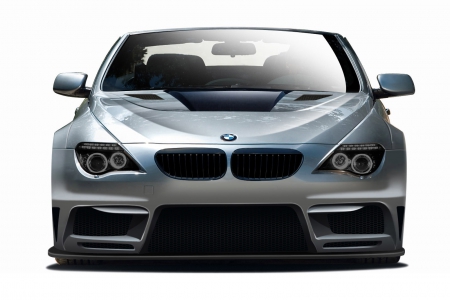 Duraflex 2004-2010 BMW 6 Series E63 E64 2DR Convertible AF-2 Wide Body Front Bumper Cover ( GFK ) – 1 Piece