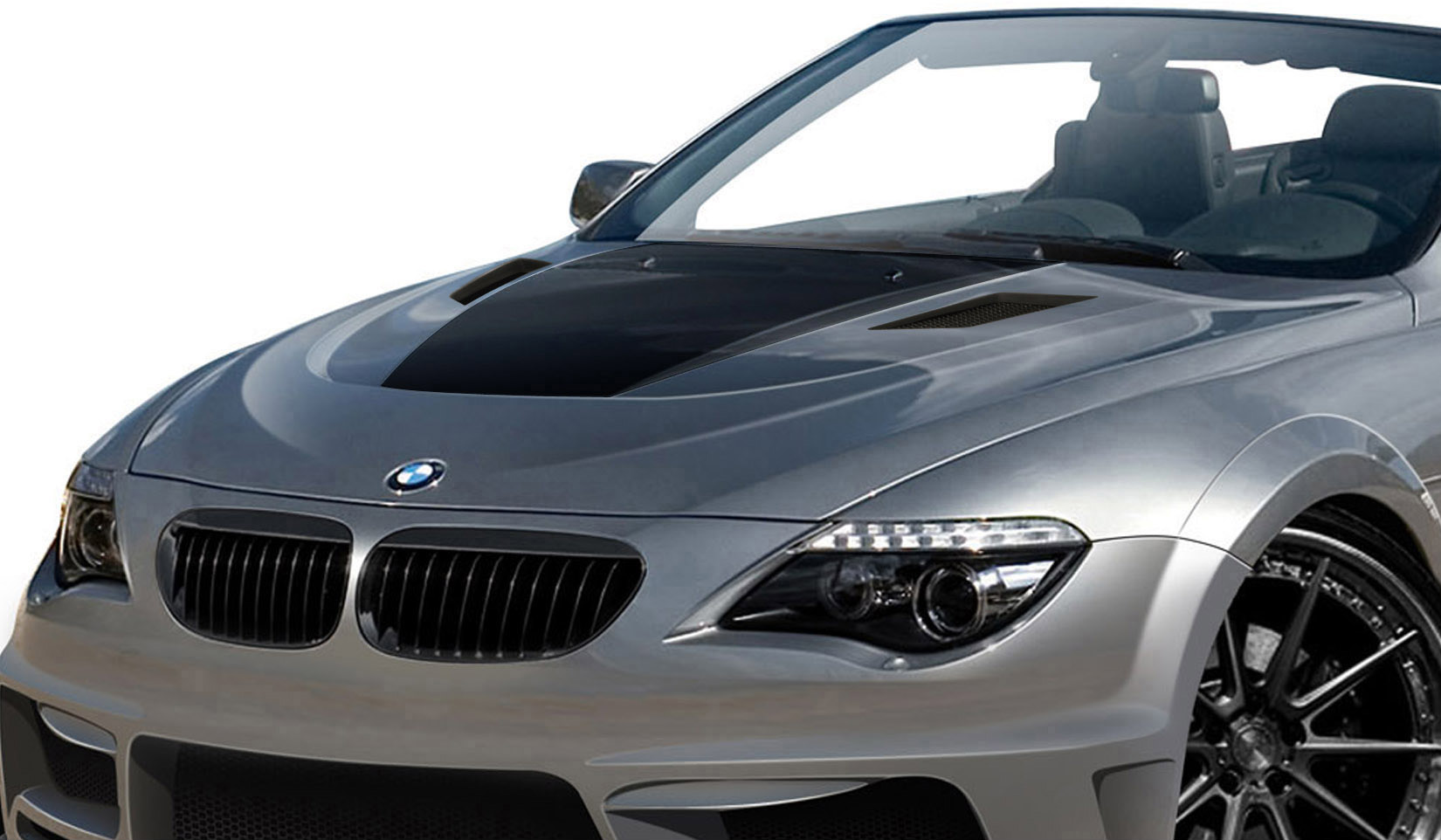 Duraflex 2004-2010 BMW 6 Series M6 E63 E64 AF-1 Hood ( GFK ) – 1 Piece