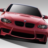 Duraflex 2008-2013 BMW M3 E90 E92 E93 1M Look Front Bumper Cover – 1 Piece