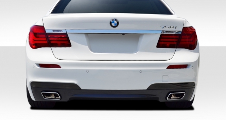 Duraflex 2009-2015 BMW 7 Series F01 M Sport Look Rear Bumper Cover – 1 Piece