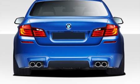 Duraflex 2011-2016 BMW 5 Series F10 M5 Look Rear Bumper Cover – 1 Piece