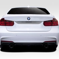 Duraflex 2012-2018 BMW 3 Series F30 M Performance Look Rear Diffuser – 1 Piece ( will only fit M Sport bumpers )