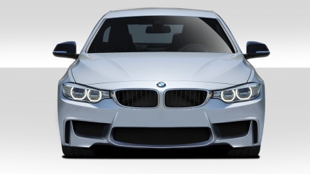 Duraflex 2014-2020 BMW 4 Series F32 1M Look Front Bumper Cover – 1 Piece (S)