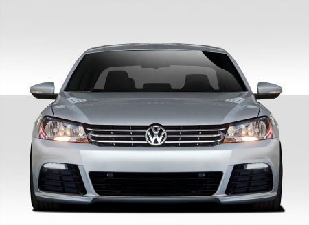 Duraflex 2011-2015 Volkswagen Passat R Look Front Bumper Cover – 1 Piece