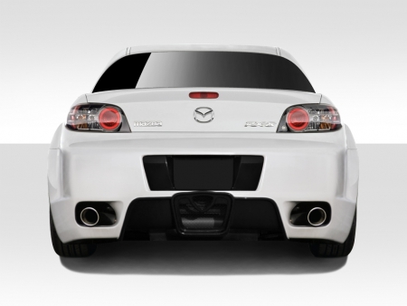 Duraflex 2004-2008 Mazda RX-8 K-1 Rear Bumper Cover – 1 Piece