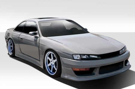 Duraflex 1997-1998 Nissan 240SX S14 V-Speed Wide Body Kit – 8 Piece