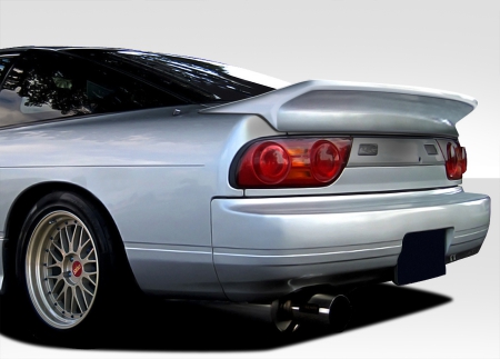 Duraflex 1989-1994 Nissan 240SX S13 HB Wangan V2 Wing Trunk Lid Spoiler – 1 Piece