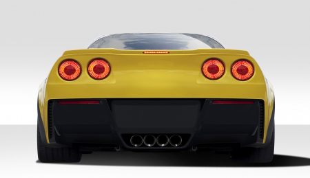 Duraflex 2005-2013 Chevrolet Corvette C6 Stingray Z Rear Bumper Cover – 1 Piece