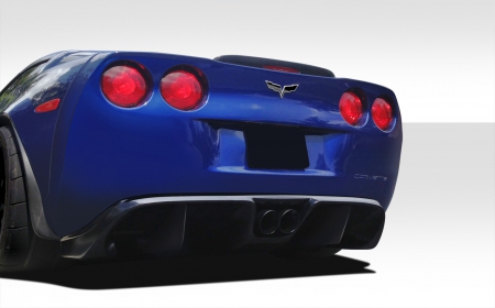 Duraflex 2005-2013 Chevrolet Corvette C6 GT Racing Rear Diffuser – 5 Piece