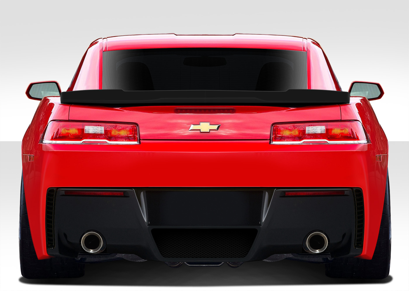 Duraflex 2014-2015 Chevrolet Camaro Stingray Z Look Rear Bumper Cover - 1  Piece | iRace Auto Sports