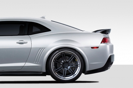 Duraflex 2010-2015 Chevrolet Camaro Z28 Look Rear Fender Flares – 2 Piece