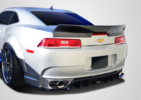 Duraflex 2014-2015 Chevrolet Camaro Carbon Creations GT Concept Rear Wing Trunk Lid Spoiler – 1 Piece