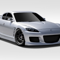 Duraflex 2004-2008 Mazda RX-8 M-1 Speed Body Kit – 7 Piece