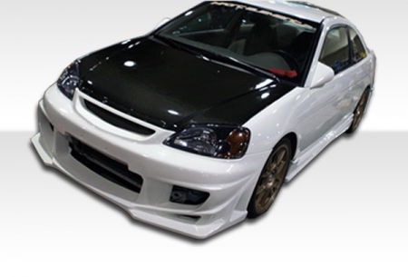 Duraflex 2001-2003 Honda Civic 2DR Bomber Body Kit – 4 Piece