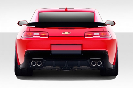 Duraflex 2014-2015 Chevrolet Camaro Z28 Look Rear Bumper Cover – 1 Piece