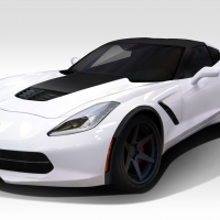 Duraflex 2014-2019 Chevrolet Corvette C7 ZR-C Fender Flares – 4 Piece