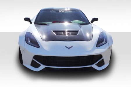 Duraflex 2014-2019 Chevrolet Corvette C7 Gran Veloce Front Bumper – 1 Piece