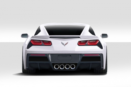 Duraflex 2014-2019 Chevrolet Corvette C7 Gran Veloce Rear Diffuser- 1 Piece