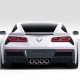 Duraflex 2005-2013 Chevrolet Corvette C6 Carbon Creations GT Racing Rear Diffuser – 5 Piece