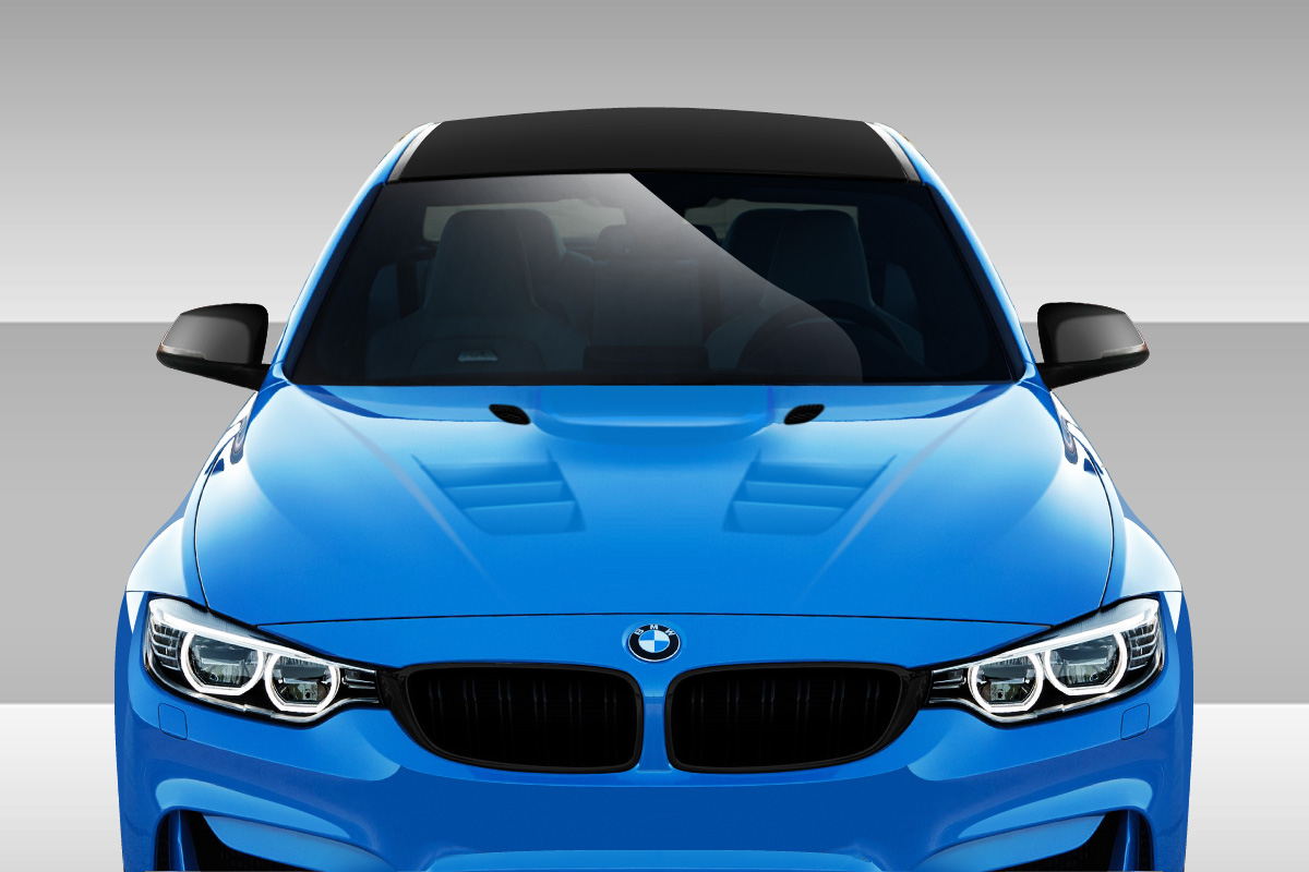 Duraflex 2011-2013 BMW 3 Series E92 2dr E93 Convertible Carbon Creations M3 Look Hood – 1 Piece