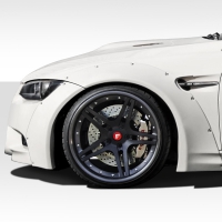 Duraflex 2008-2013 BMW M3 E92 E93 Circuit Wide Body Front Fender Flares – 4 Piece