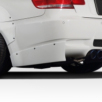 Duraflex 2008-2013 BMW M3 E92 E93 Circuit Rear Bumper Extensions – 2 Piece