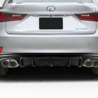 Duraflex 2014-2016 Lexus IS Series IS350 IS250 AM Design Style Rear Diffuser – 1 Piece ( F Sport Models only)