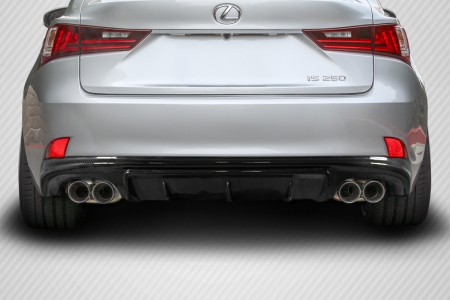 Duraflex 2014-2016 Lexus IS Series IS350 IS250 Carbon Creations AM Design Style Rear Diffuser – 1 Piece ( F Sport Models only)