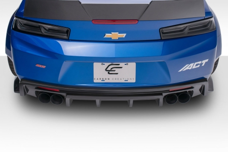 Duraflex 2016-2018 Chevrolet Camaro Grid Rear Diffuser – 1 Piece