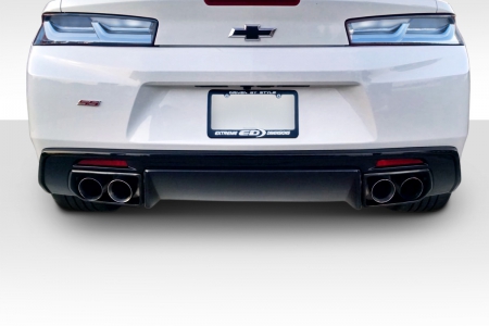 Duraflex 2016-2018 Chevrolet Camaro GM-X Rear Diffuser – 1 Piece ( Quad exhaust version)