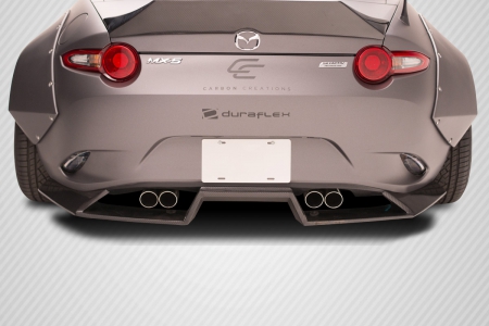 Duraflex 2016-2020 Mazda Miata Carbon Creations Circuit Rear Diffuser – 1 Piece