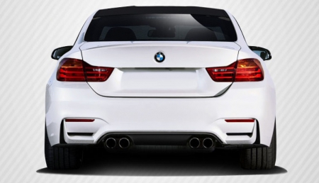 Duraflex 2014-2020 BMW 4 Series F32 Carbon Creations DriTech M4 Look Rear Diffuser ( must be used with M4 look rear bumper) – 1 Piece (S)