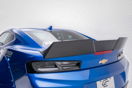 Duraflex 2016-2020 Chevrolet Camaro Carbon Creations DriTech Grid Rear Wing Spoiler – 1 Piece