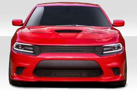 Duraflex 2015-2020 Dodge Charger Hellcat Look Front Bumper – 1 Piece