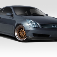 Duraflex 2003-2007 Infiniti G Coupe G35 Circuit 75mm Fender Flares Kit ( Non Sport version)- 8 Piece