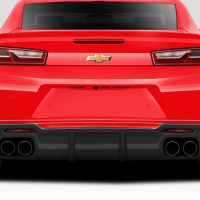 Duraflex 2016-2018 Chevrolet Camaro V8 Racer Rear Lip – 1 Piece ( Quad Exhaust )