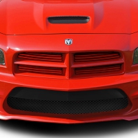 Duraflex 2006-2010 Dodge Charger Hellcat Look Front Bumper – 1 Piece